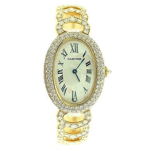 limited edition baignoire cartier watch|cartier baignoire watch size 16.